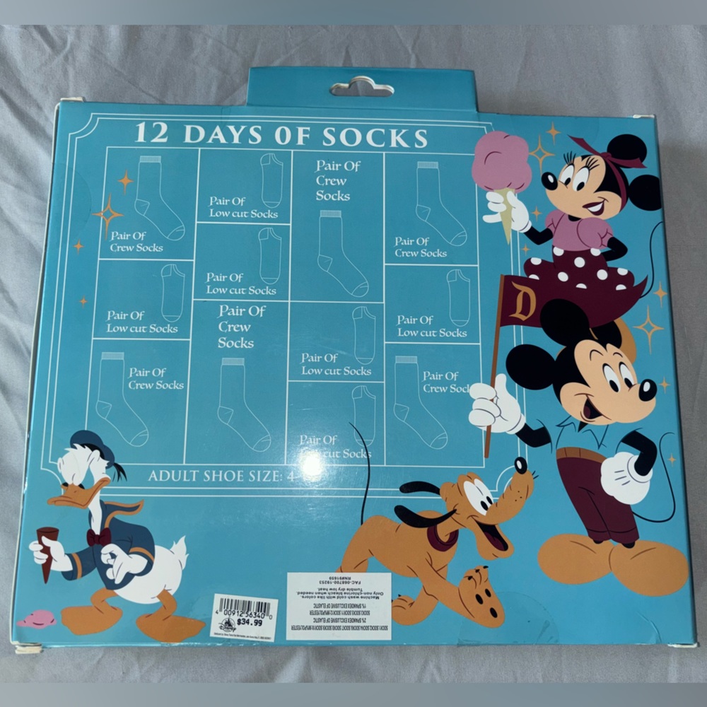 Disney Colorful Character Socks Collection - Picture 3 of 3